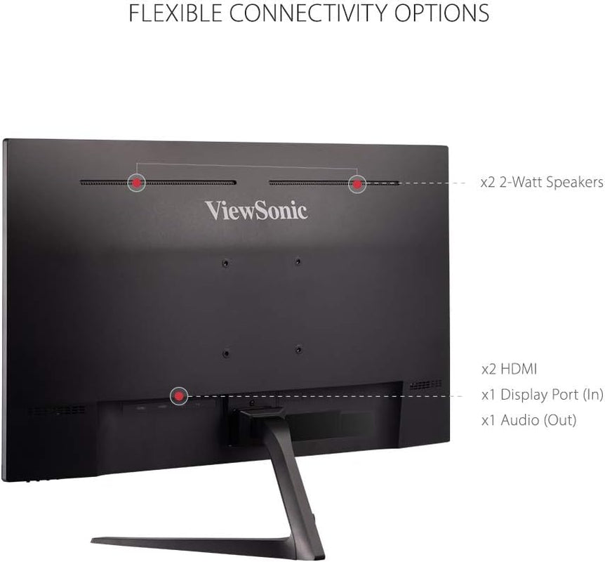 ViewSonic - VX2718-P-MHD 27" LCD 1080P 1Ms 180Hz FHD Adaptive Sync Gaming Monitor (HDMI and DisplayPort) - Black